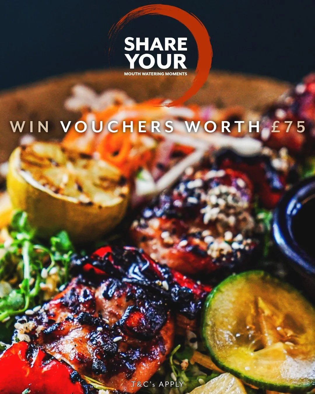 Turn your BAHA dinner into &pound;75 credit 💰Enjoyed your meal? Brilliant. Now get rewarded for it.Here's how:

Drop us a review &rarr; &pound;25 voucher
Share a snap of your food &rarr; &pound;25 voucher
Send a quick video &rarr; &pound;25 voucher
