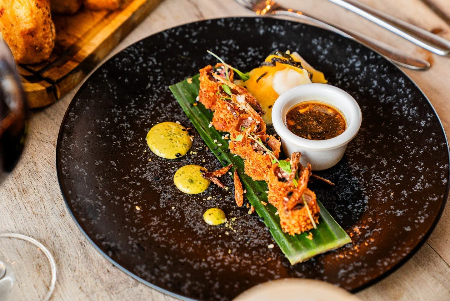 🔥 CRISP. BOLD. UNAPOLOGETIC. 🔥

If you haven&rsquo;t discovered our Crispy Lamb Bites, your search for the definitive culinary highlight of Bowness ends here.

We take tender lamb, sear it to an intense crunch, and glaze it with our signature soy a