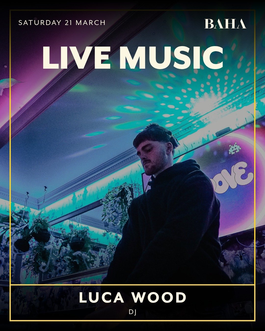 Live Music  tonight at BAHA | Luca Wood | From 9pm

End your saturday with a BANG - incredible tunes, legendary cocktails and the best vibes in the Lakes!

FREE ENTRY! Tag your crew - tonight's going to set the tone for your entire weekend! ✨

more d