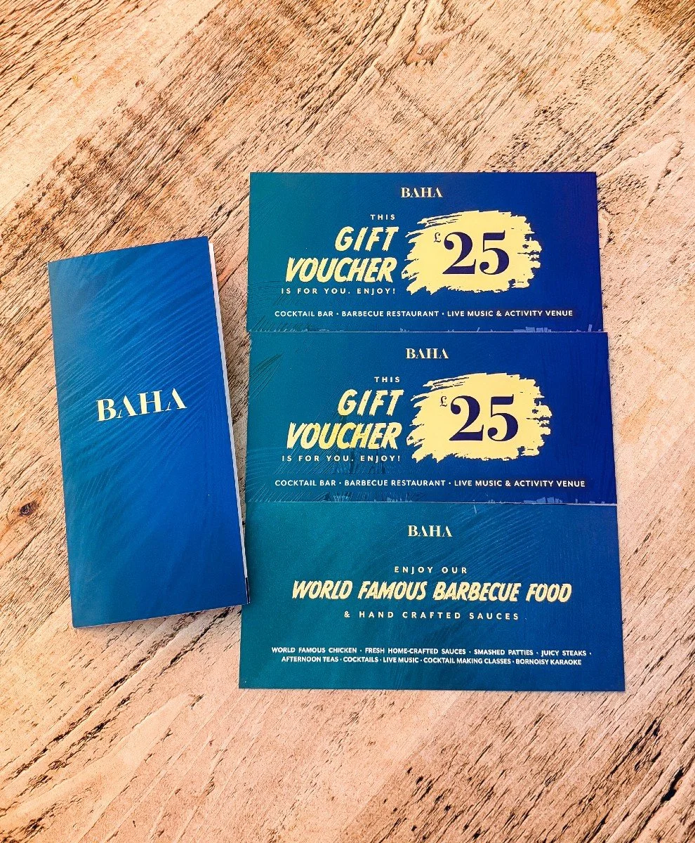 🔥 TASTE WINDERMERE RESTAURANT MAGIC! 🔥

Gift &pound;25 of culinary adventure at Windermere restaurant BAHA!
From sizzling Asian BBQ to Instagram-worthy cockatils  let them choose their perfect foodie moment!

The ultimate gift  for any food lover, 