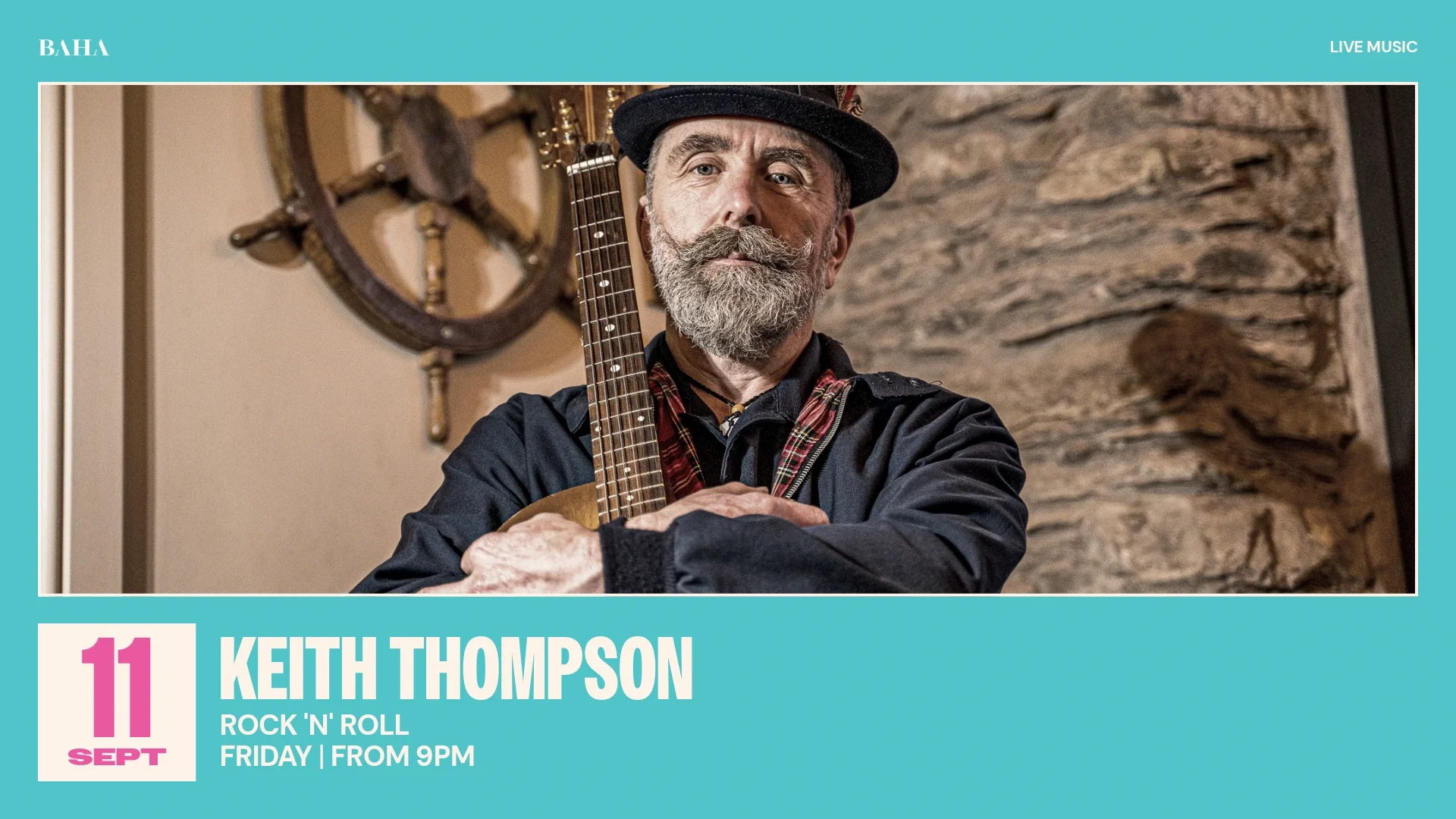 BA-LIVE MUSIC-KEITH THOMPSON 11 SEPTEMBER 2026