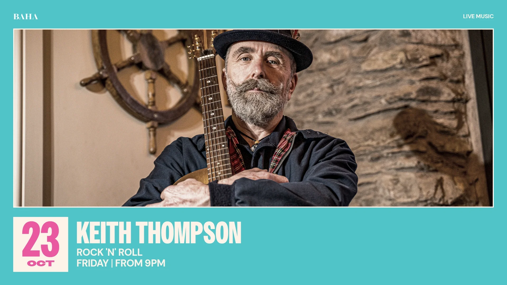 BA-LIVE MUSIC-KEITH THOMPSON 23 OCTOBER
