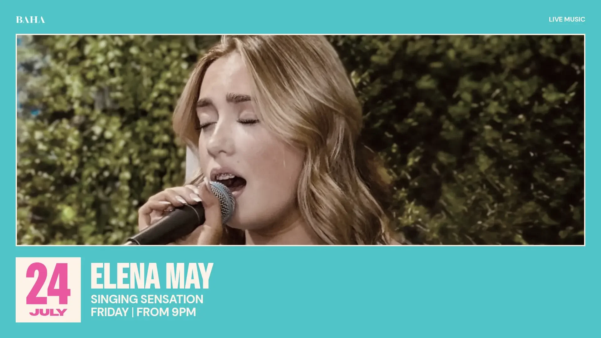 BA-LIVE MUSIC-ELENA MAY 24 JULY-5