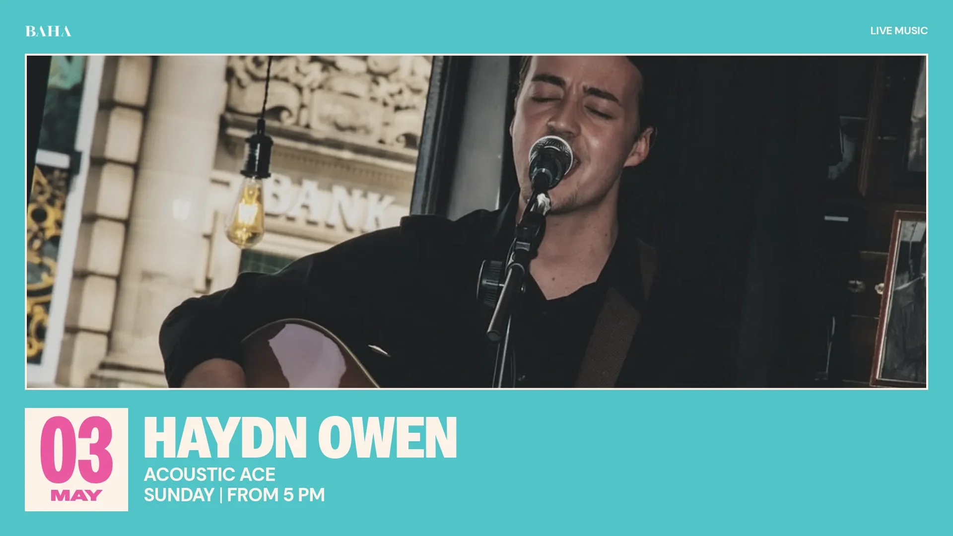 BA-LIVE MUSIC-HAYDEN OWEN- 3 MAY