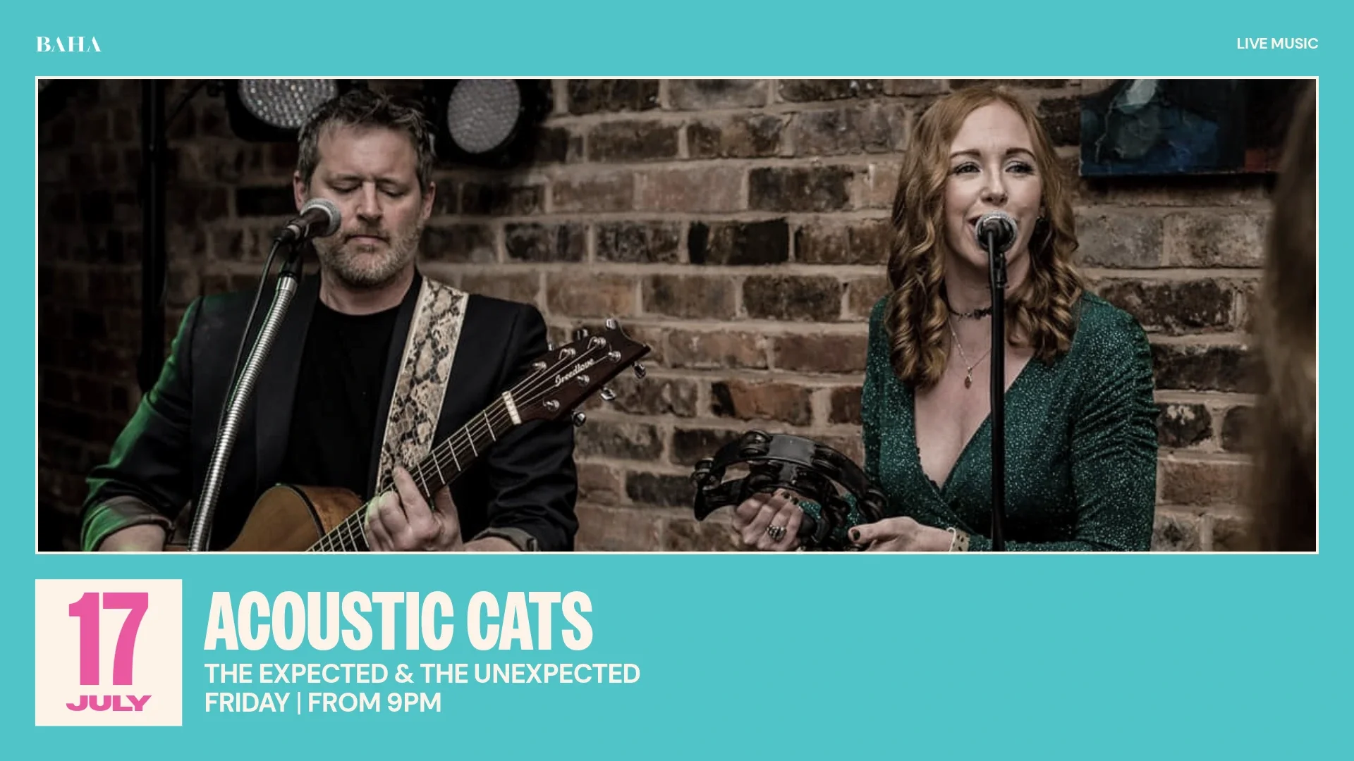BA-LIVE MUSIC-ACOUSTIC CATS 17 JULY