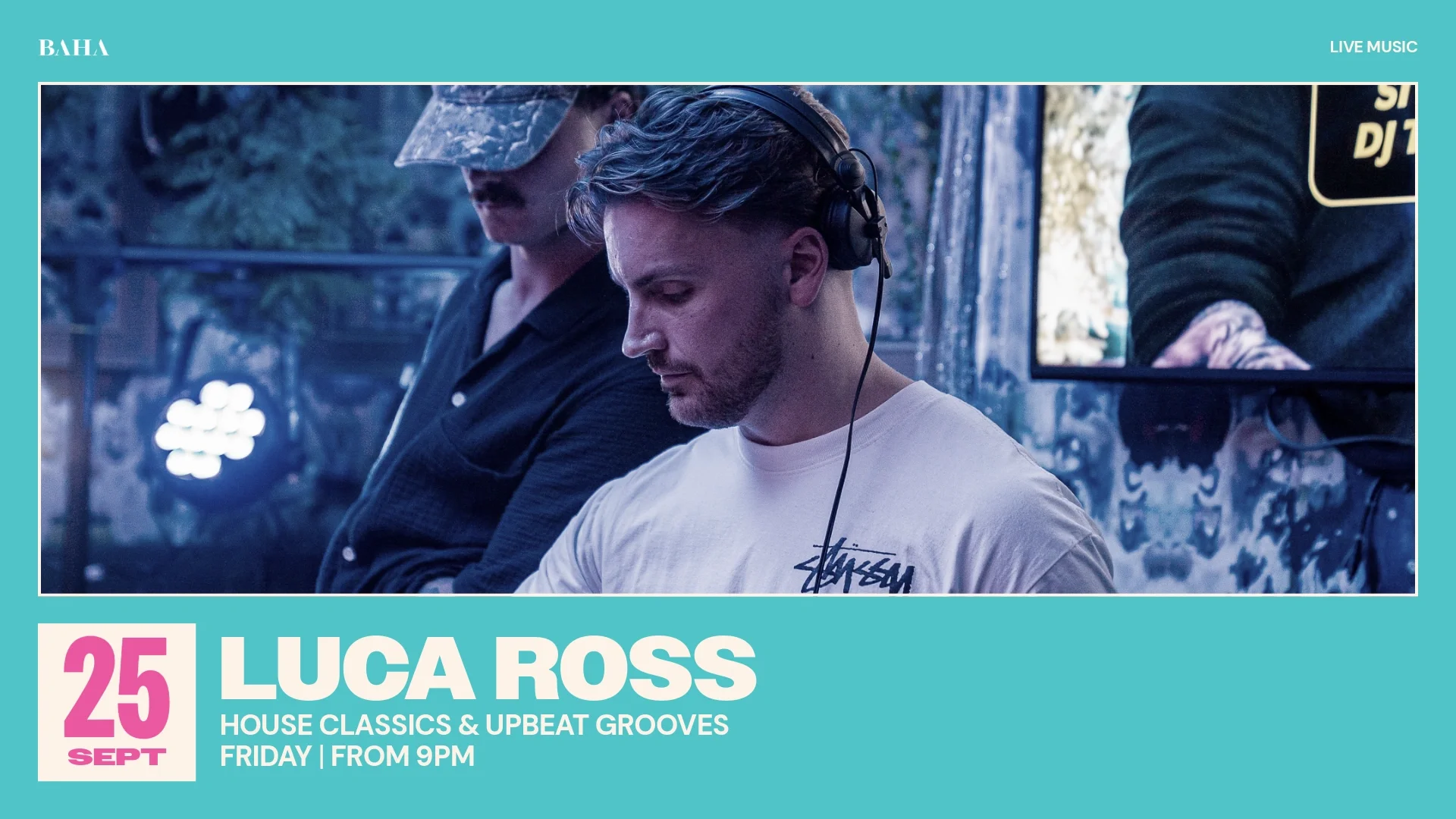 BA-LIVE MUSIC-LUCA ROSS 25 SEPTEMBER