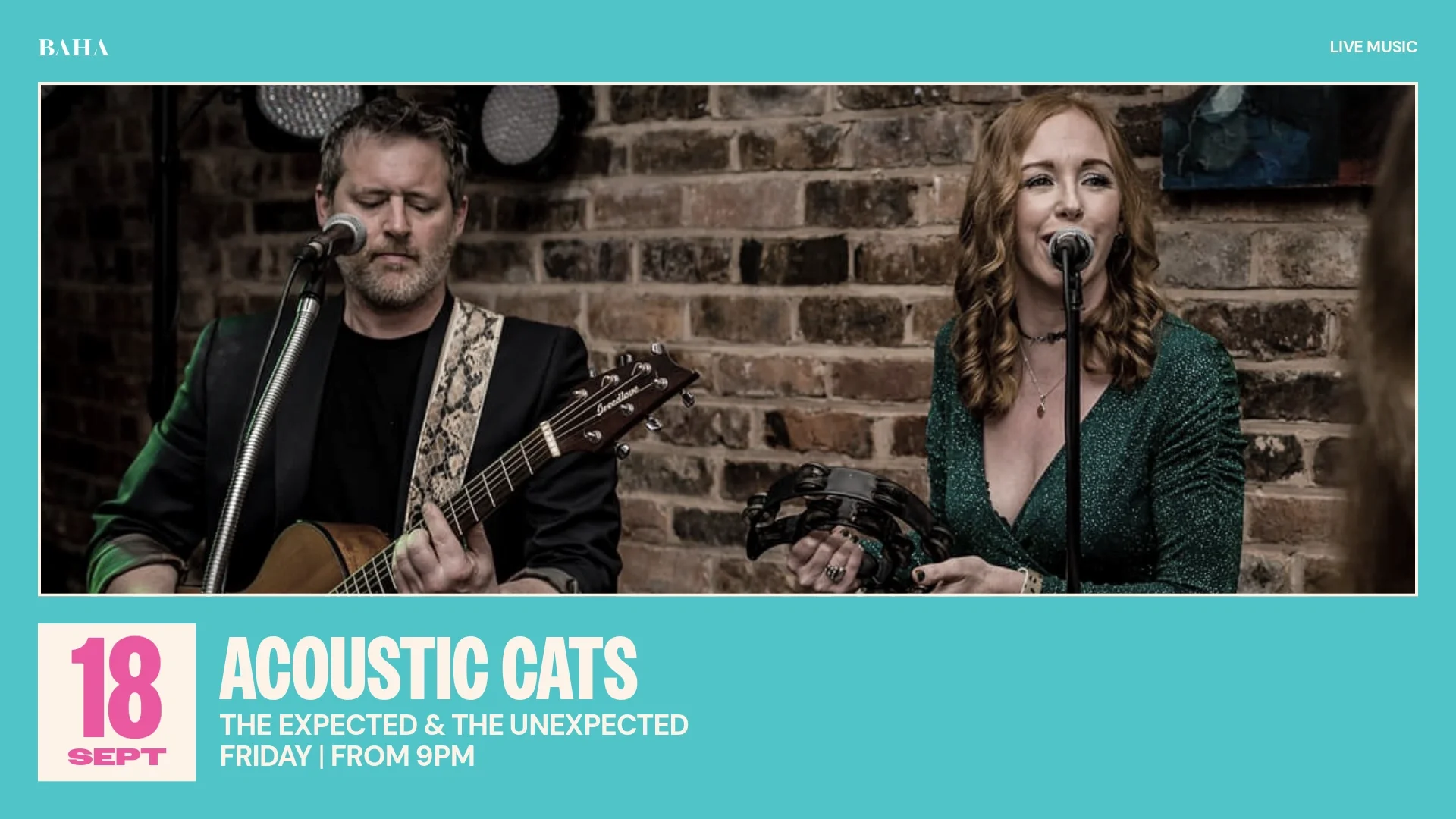 BA-LIVE MUSIC-ACOUSTIC CATS 18 SEPTEMBER