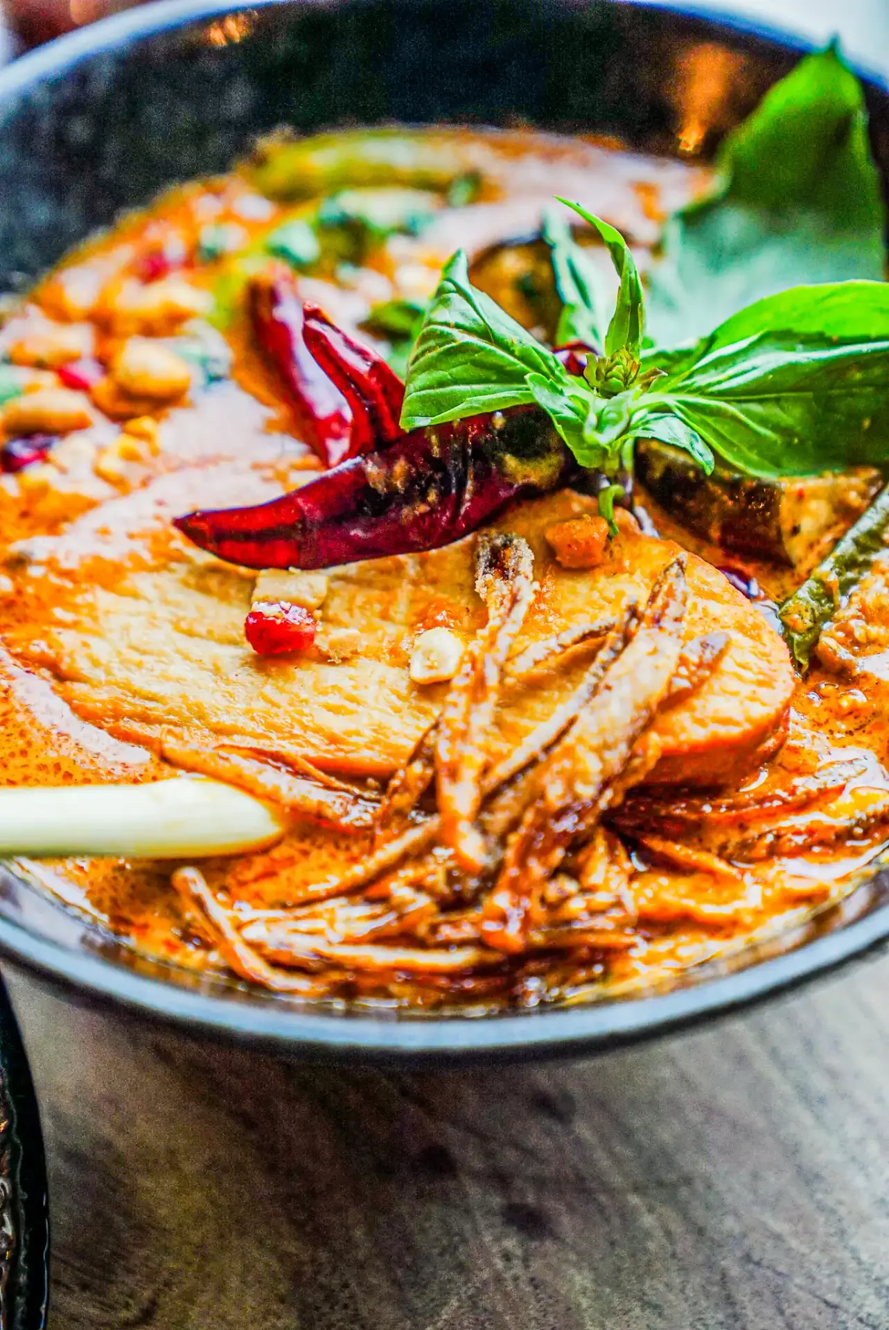 Thai Fish Curry Red Peppers