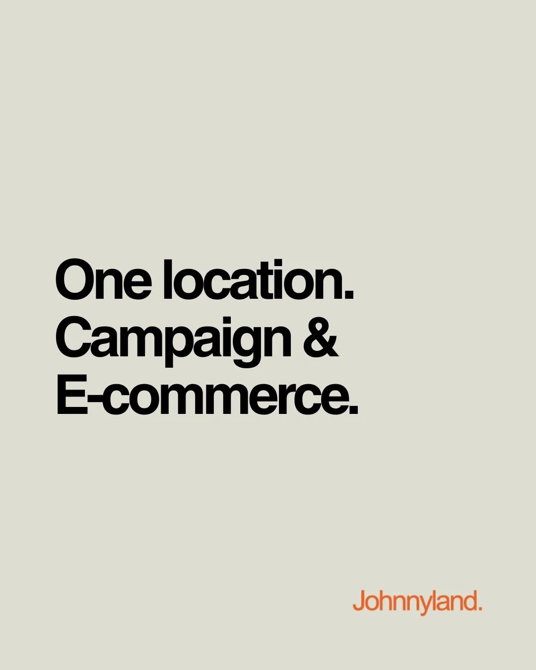 Johnnyland combines a fully equipped studio with open farmland, all in one location.

Create studio and outdoor imagery in a single shoot day, helping reduce time, travel and production costs.