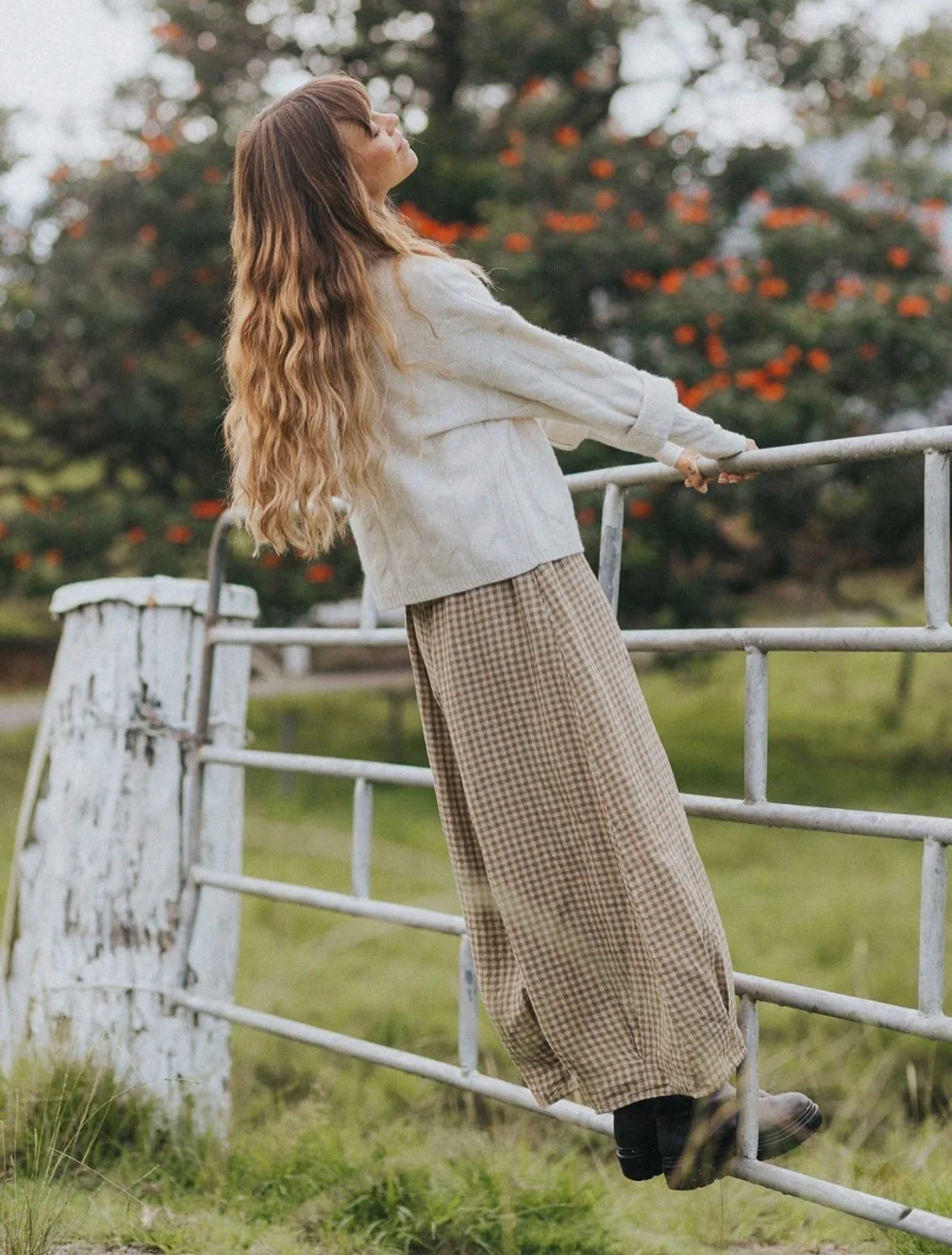 A beautiful Autumn Winter campaign on the land by Montaigne Paris.