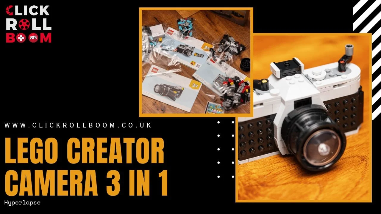 CRB BUILDS: Lego Creator 3in1 Retro Camera #31147