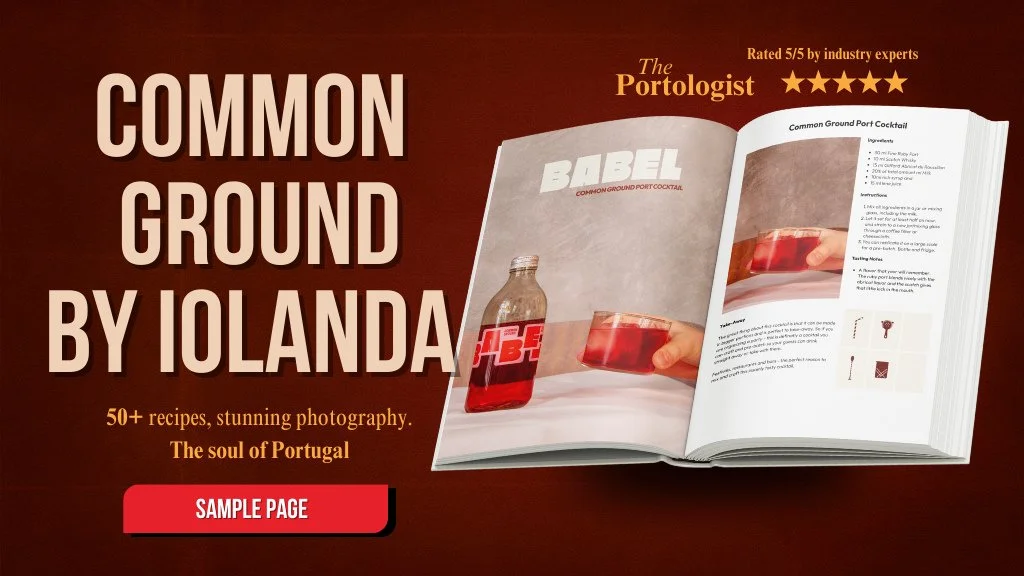 The cover is only the beginning.⁠
⁠
Inside The Portologist you&rsquo;ll find 50 original port wine cocktail recipes, stunning photography, and mixologist stories from around the world.⁠
⁠
📅 Launching 26 August &mdash; follow our Kickstarter pre-laun