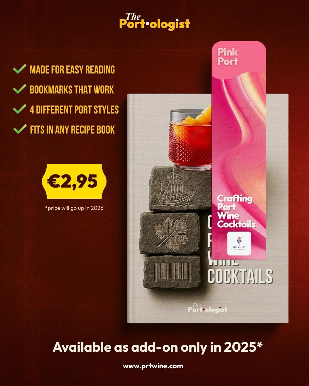 Our latest book - The Port&bull;ologist, Crafting Port Wine Cocktails is almost ready 🚀🚀

Just the finishing touches on the design and than it&rsquo;s ready for print. So excited about it 😎😎

In the meantime, we have been shipping our #cocktailse