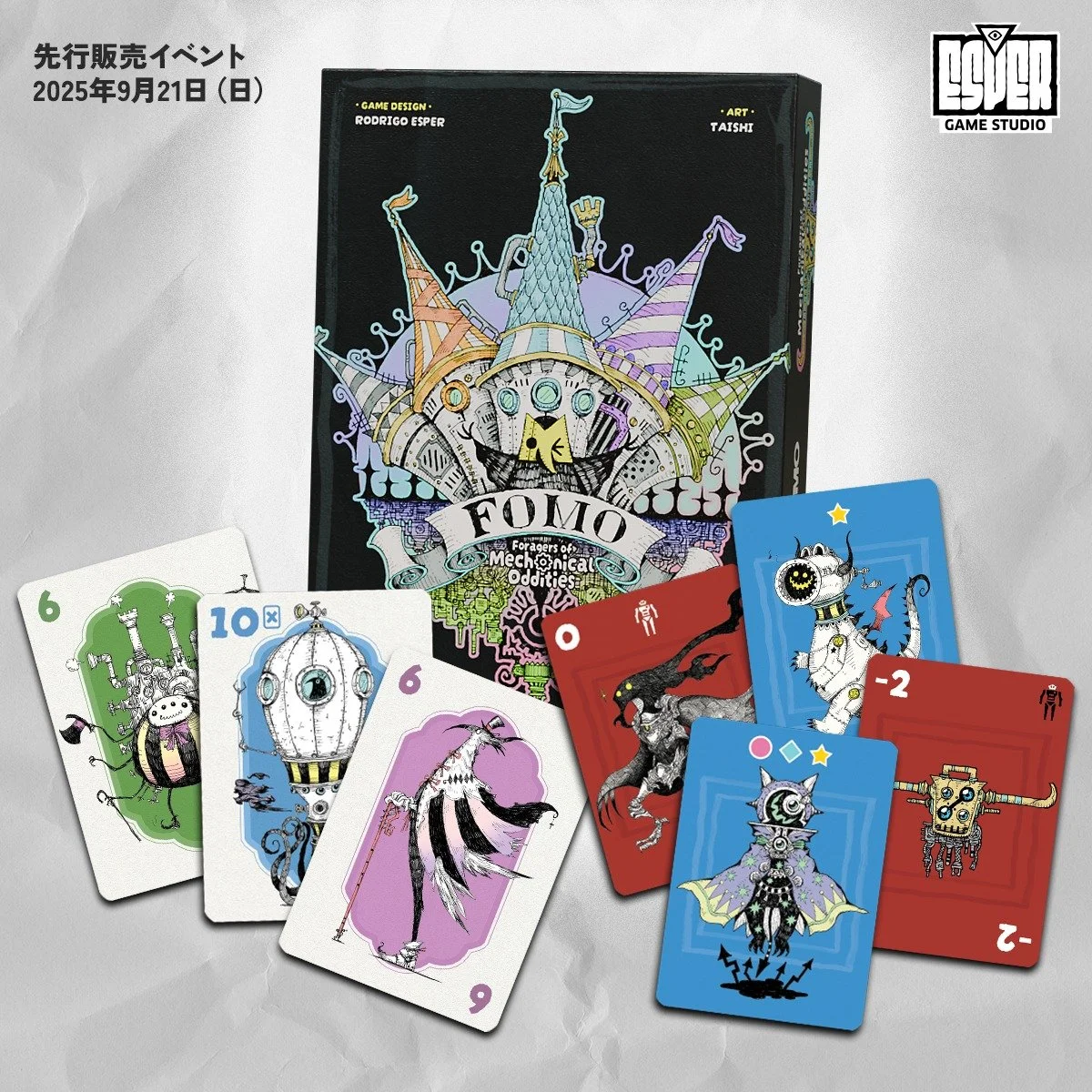We’re beyond excited to reveal our brand-new game: FOMO, Foragers of Mechanical Oddities!
Created in partnership with the amazing artist @1103taishi and the startup @yes.nomo (a super interesting app promoting less social media usage), this bl