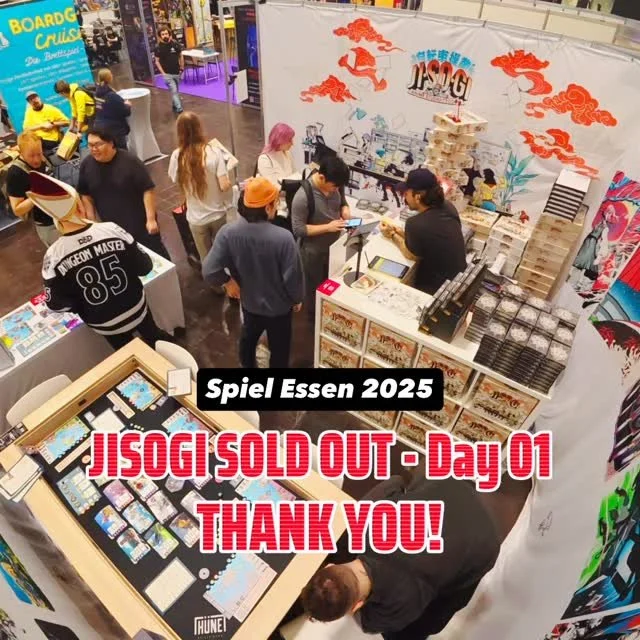 Wow! We expected good results, but this went far beyond our expectations. Jisogi sold out within just a few hours after the show began, and guests kept visiting our booth until the very end of the day. We’ll be restocking a few units each day,