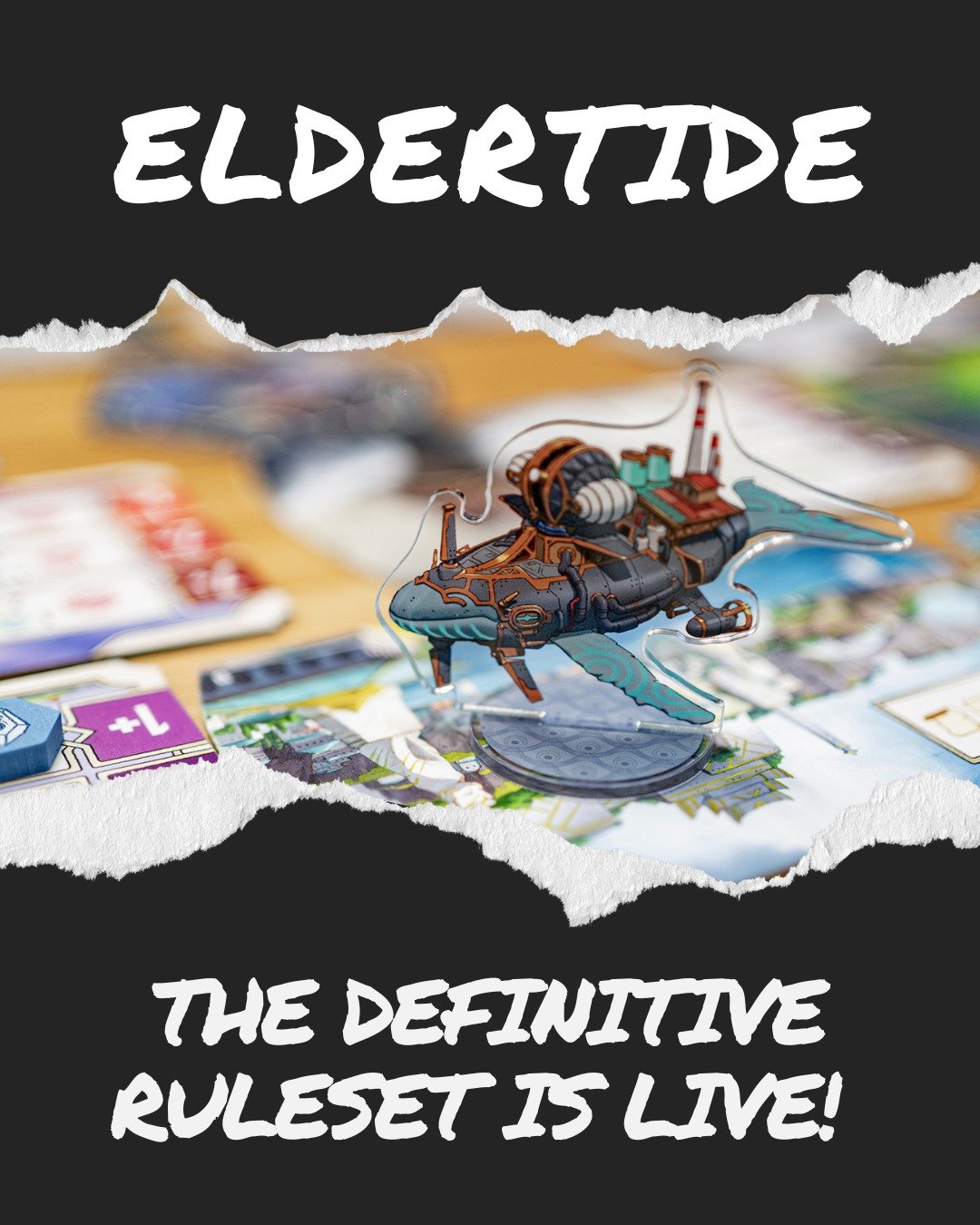 After extensive playtesting and adjustment sessions, the definitive ruleset for Eldertide is here!
The rulebook and TTS mod are now updated, and we cannot wait for you to try them and give us your impressions. 
For the past month, we have been making