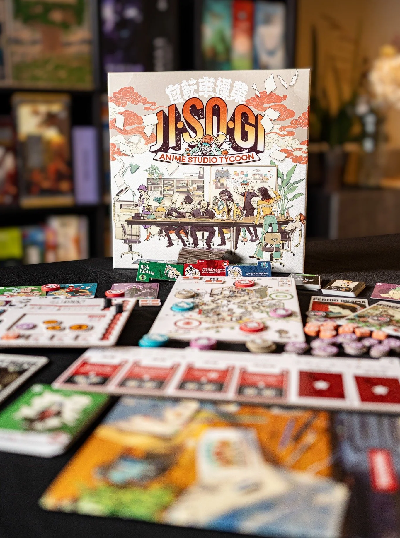 1,600 backers reached for JISOGI 1.5!!
We are absolutely blown away by the support, and because of this incredible response, we are officially bringing back the print inside the top lid and the localized UV finish on the outside of the box. 
We share