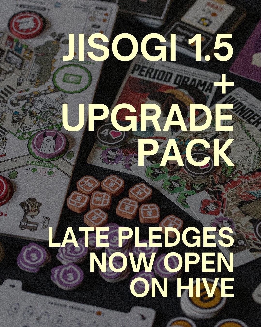 JISOGI 1.5 Late Pledges are OPEN!🔥
Missed the Kickstarter? You can still pre-order JISOGI 1.5 or the Upgrade Pack via the LATE PLEDGES on Hive! (Link in bio!)

For now, you cannot add any add-ons or pay for shipping. But you can already join the cam