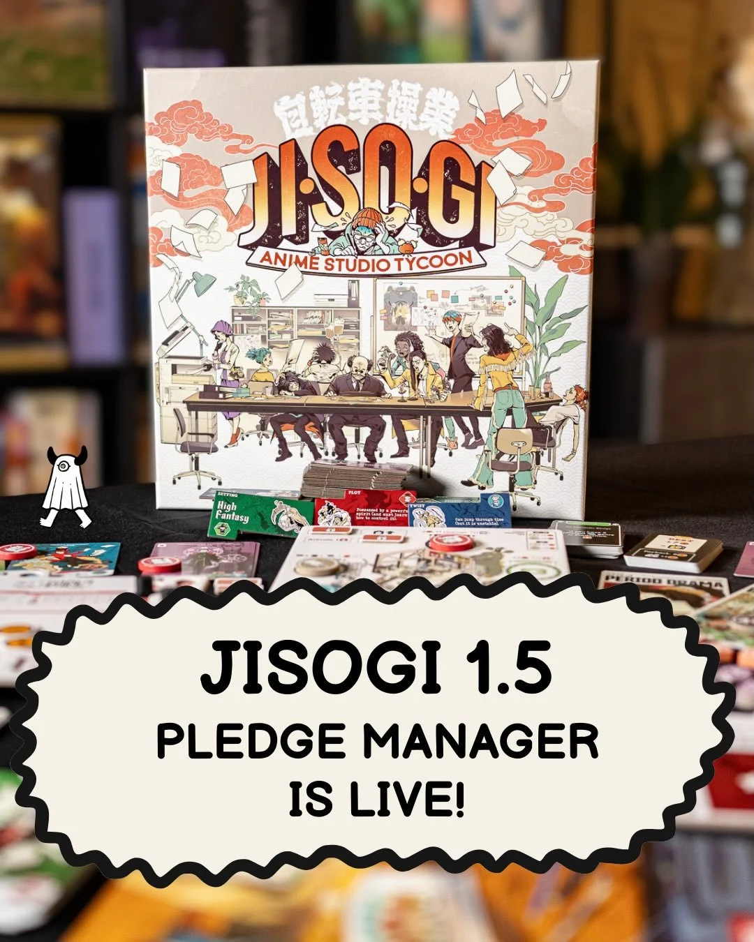 🚨JISOGI 1.5 Pledge Manager is LIVE! 

Kickstarter Backers: You can now add extra copies of JISOGI 1.5 or the Upgrade Pack, or grab Eldertide and card sleeves to complete your order! Plus, make sure to finalize your shipping info.

Newcomers? Pre-ord