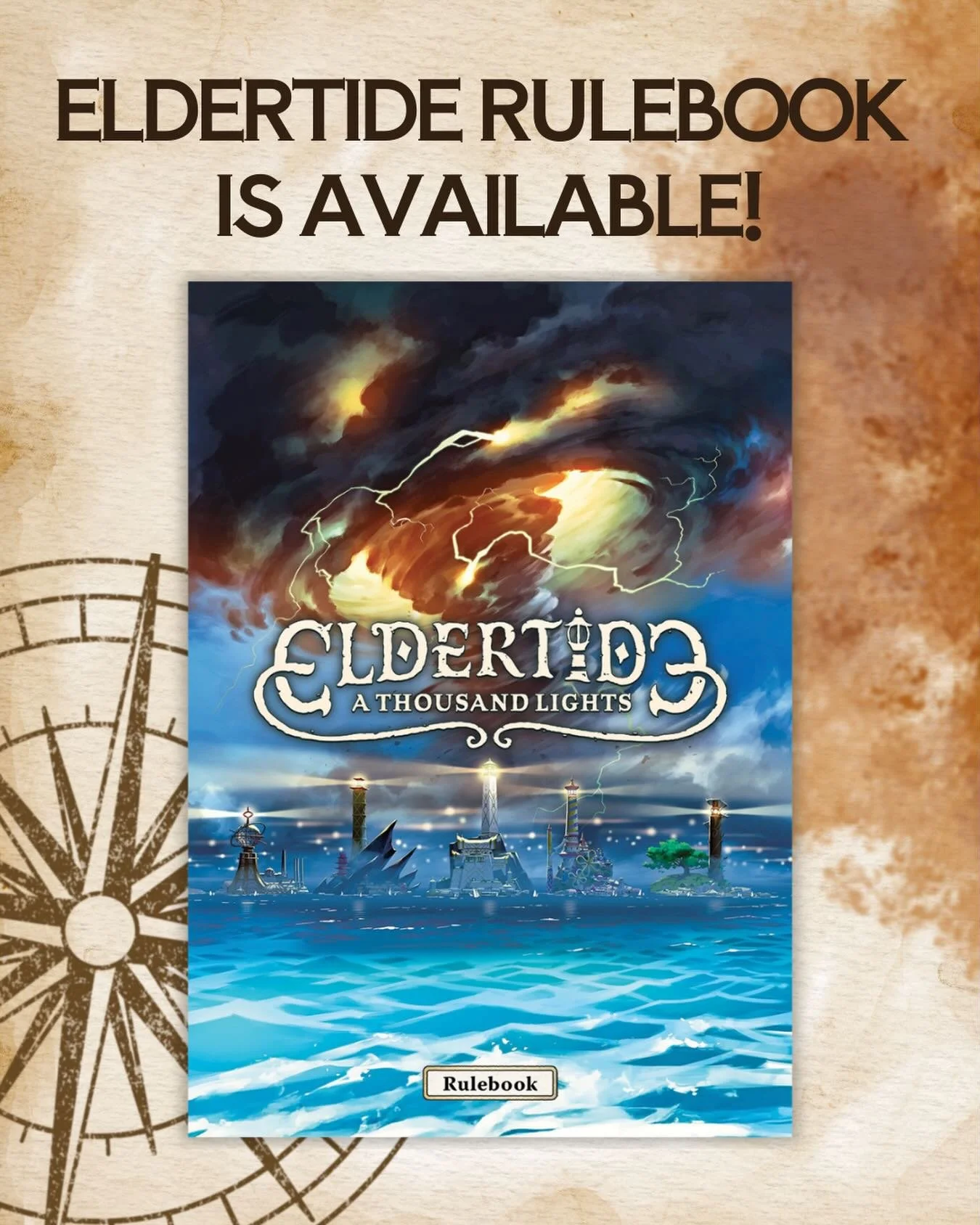 Eldertide rulebook is officially here! 🌊

We are excited to announce that the full rulebook is now available on our website!

For backers: We just posted Update #10 on Kickstarter with some very exciting news about the game&rsquo;s progress. We&rsqu