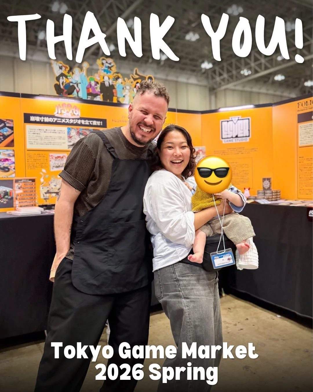 We want to thank everyone again for this edition of Tokyo Game Market 2027 Spring! To the visitors, other game creators, content creators, organizers, business partners, family, and staff: thank you!
Those 2 days were incredibly intense and fulfillin