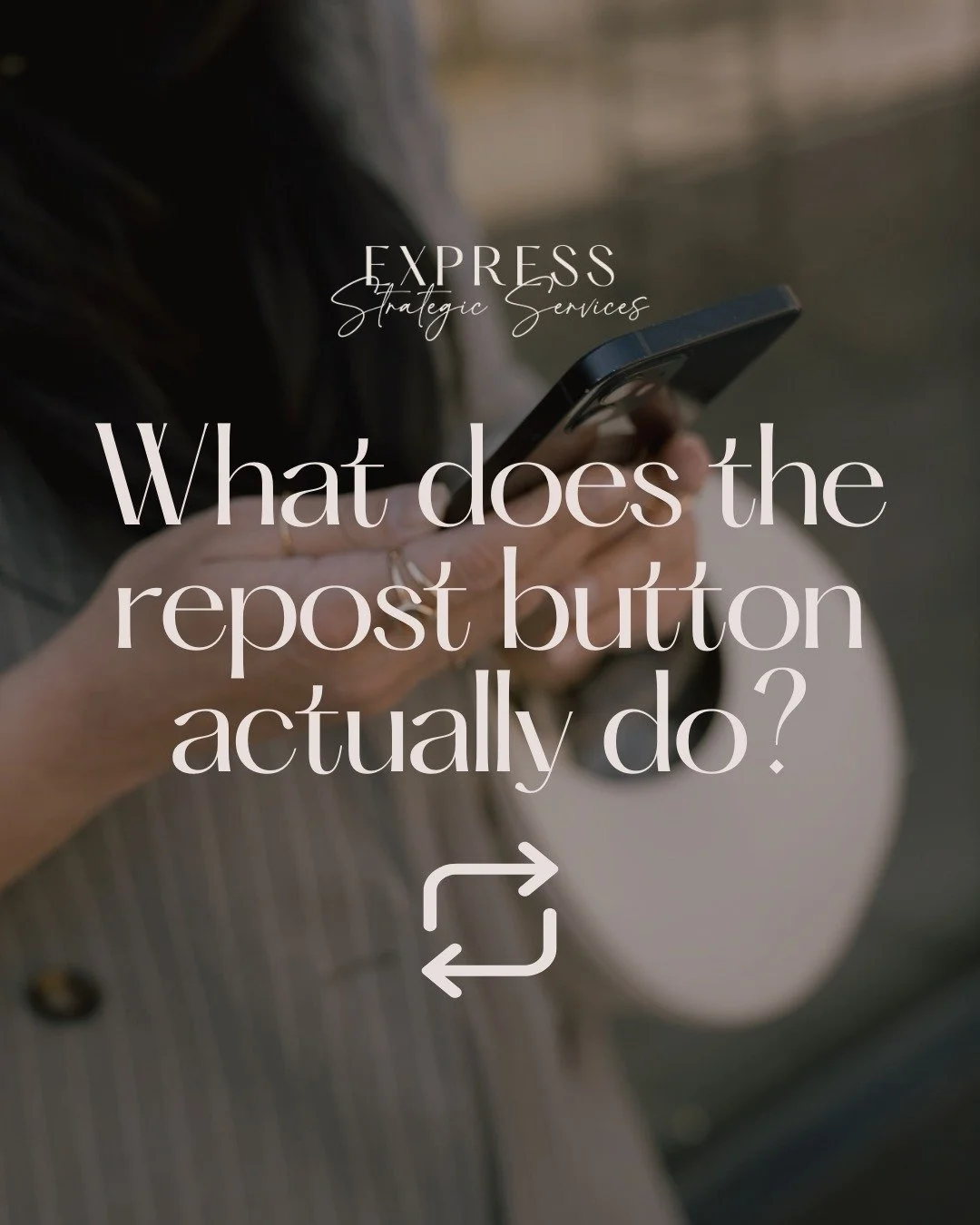 With Instagram’s latest update, we’ve been hearing a lot of questions like, “What exactly does the repost button do?”
Here’s the breakdown 👇
When you see a public post or Reel you want to share, just tap the repost bu