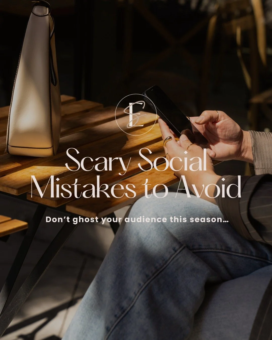 As the busy season approaches, here are a few scary mistakes that can spook your audience:
- Ghosting Your Audience - consistency is key to staying top of mind, so don’t post and ghost. Remember to engage with your followers. 
- Creepy, Clutte