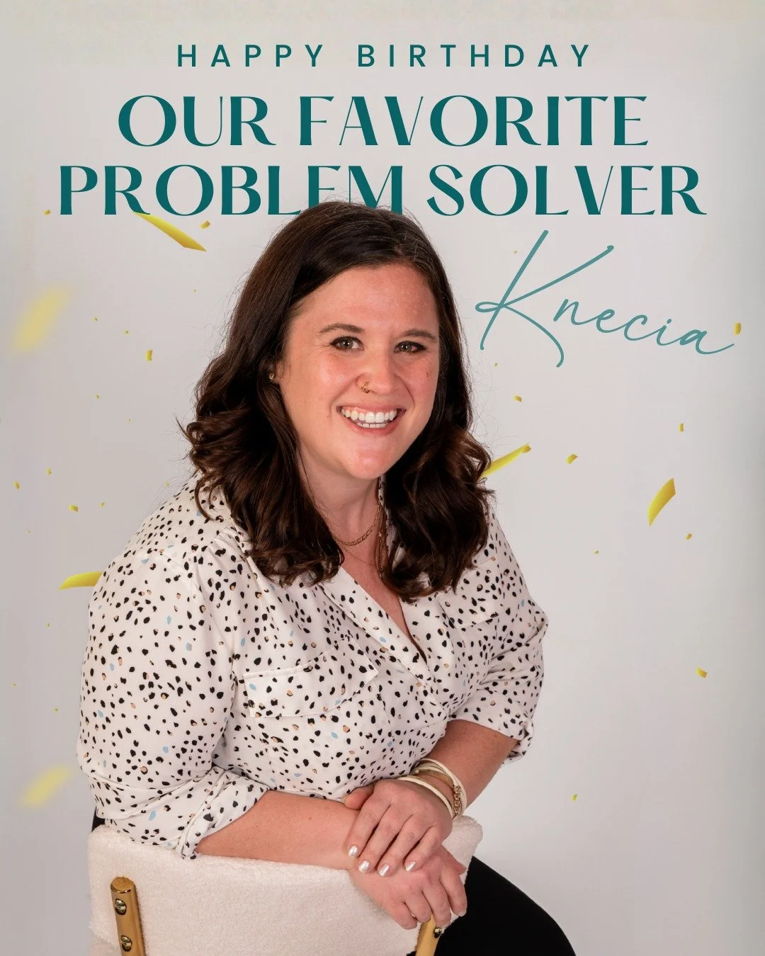 Join us in wishing a very happy birthday to our Operations Manager, Knecia! She&rsquo;s the certified cat-hearder, problem-solver, and the glue that holds our team together. We&rsquo;re so grateful for everything you do!