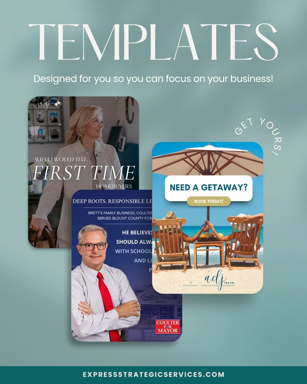 Calling all local business owners!

Tired of scrambling for content or posting the same thing over and over? We&rsquo;ve got you covered with ready-to-use, fully editable templates designed to: 
✨ Showcase your services or products
✨ Build your brand