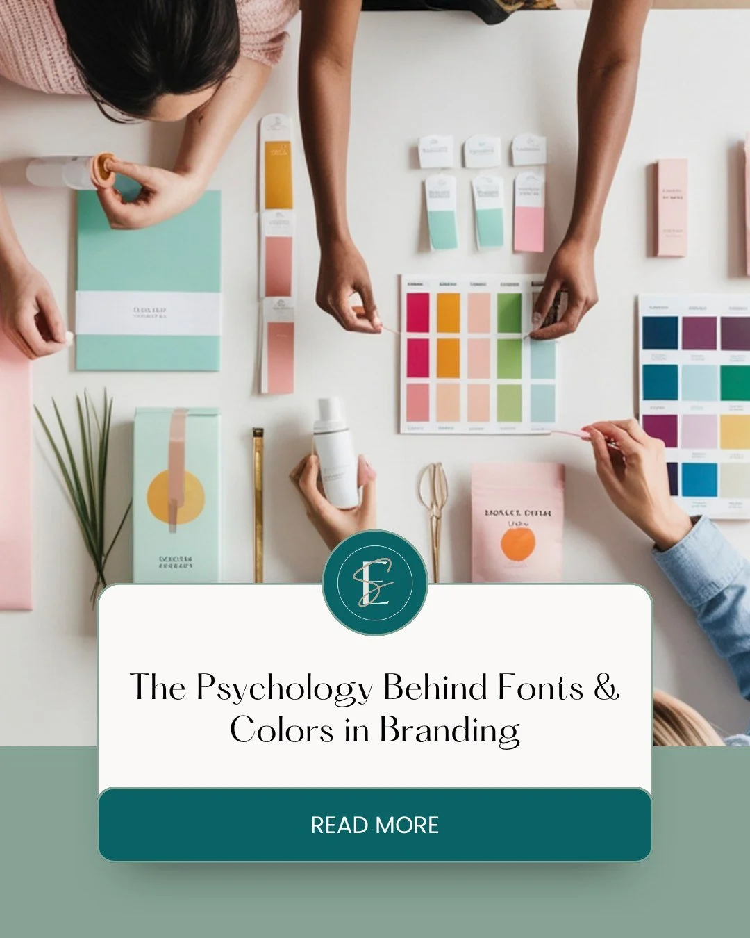 Your brand is speaking before your audience ever reads a word. 

The colors, fonts, and overall visual feel of your business all play a major role in how people perceive your brand. From creating trust and professionalism to feeling fun, modern, or e