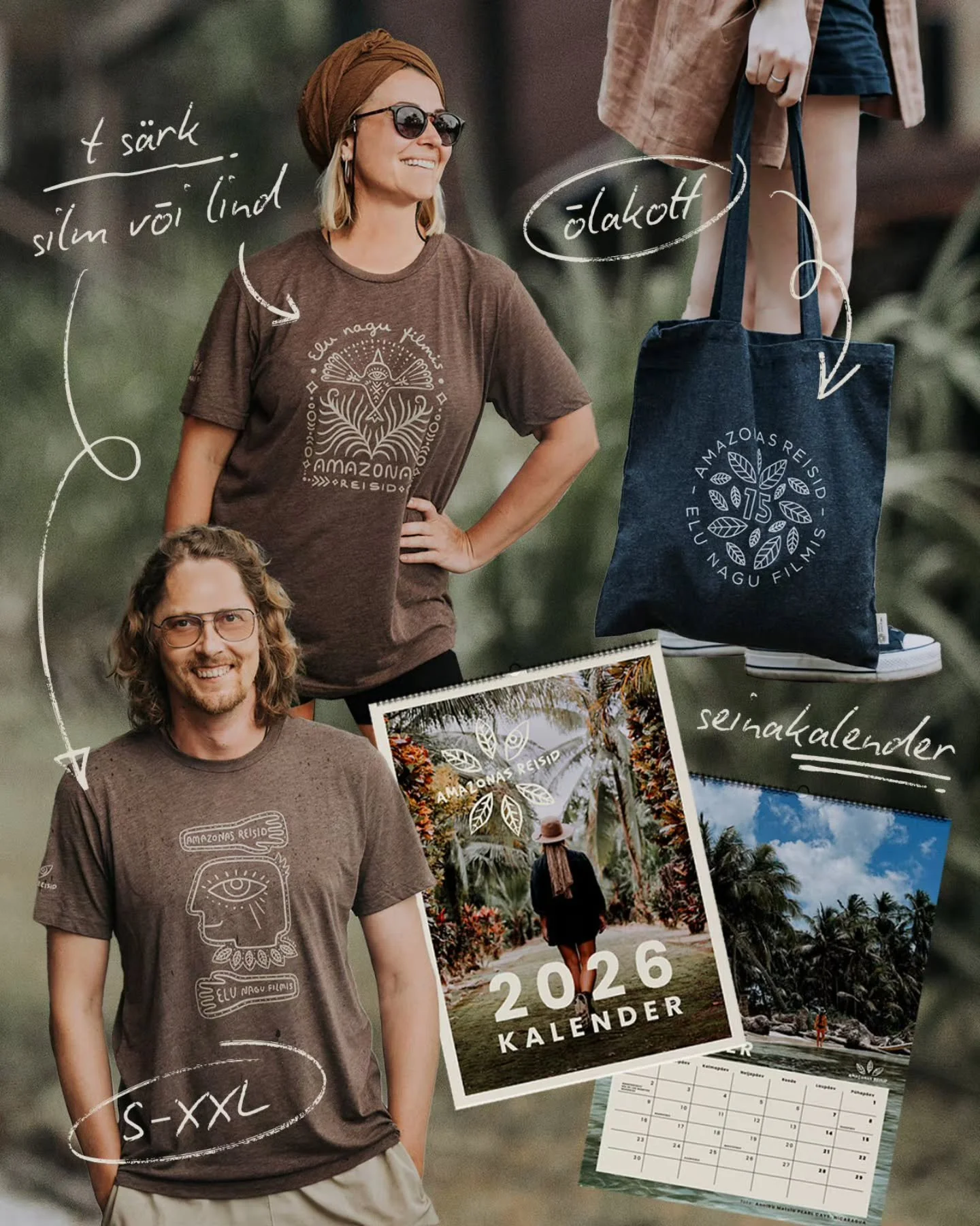 Kas teadsid, et meil on ka veits merch'i?

N&auml;iteks, &otilde;hukesed ja hingavad t-s&auml;rgid, mugavad nii linnas kui matkal. Samuti on saadaval vastupidavad &quot;turista-&otilde;lakotid&quot;, kuhu mahub joogipudel ja p&auml;evitusriided, s&uu