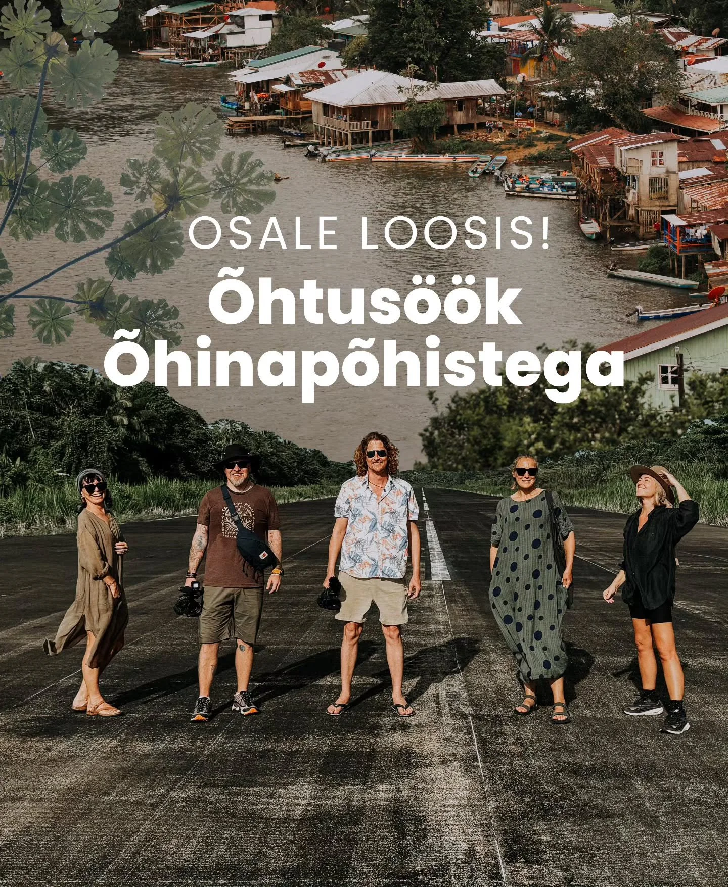 &iexcl;Muchas gracias k&otilde;igile teile headele, kes te &Otilde;hinap&otilde;histe Nicaragua seiklusele ETV ekraani vahendusel kaasa elasite - ja meiega selle kummalis-&auml;geda r&auml;nnaku kaasa tegite! Teie jaoks ju oligi kaamera kaasas.

Ja e