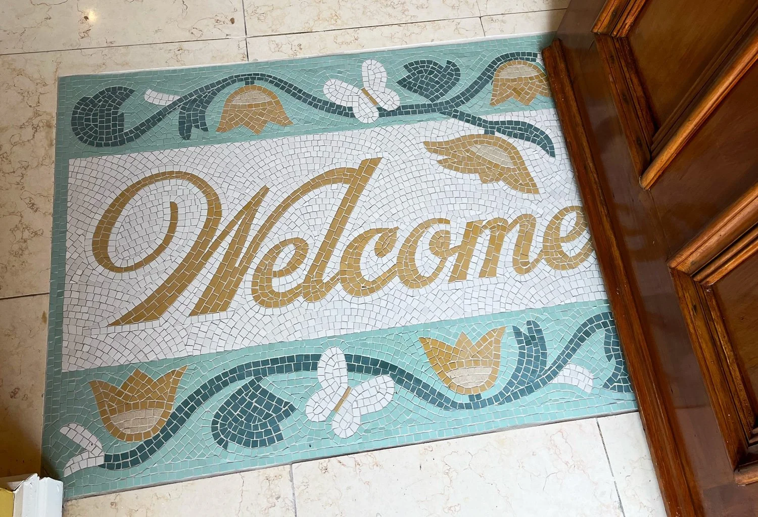 Welcome Custom Mosaic