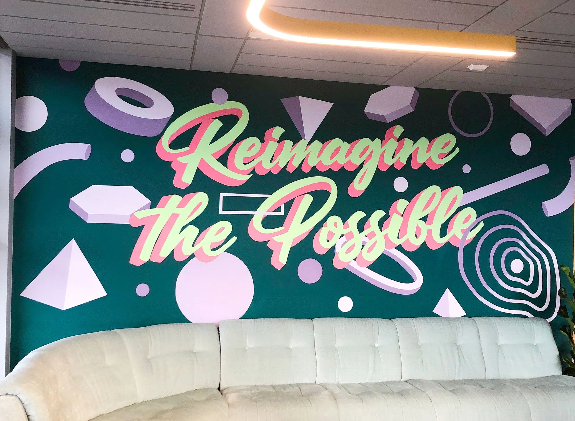 Office Murals by Mural Artist Vanessa Power — SIGNS OF POWER
