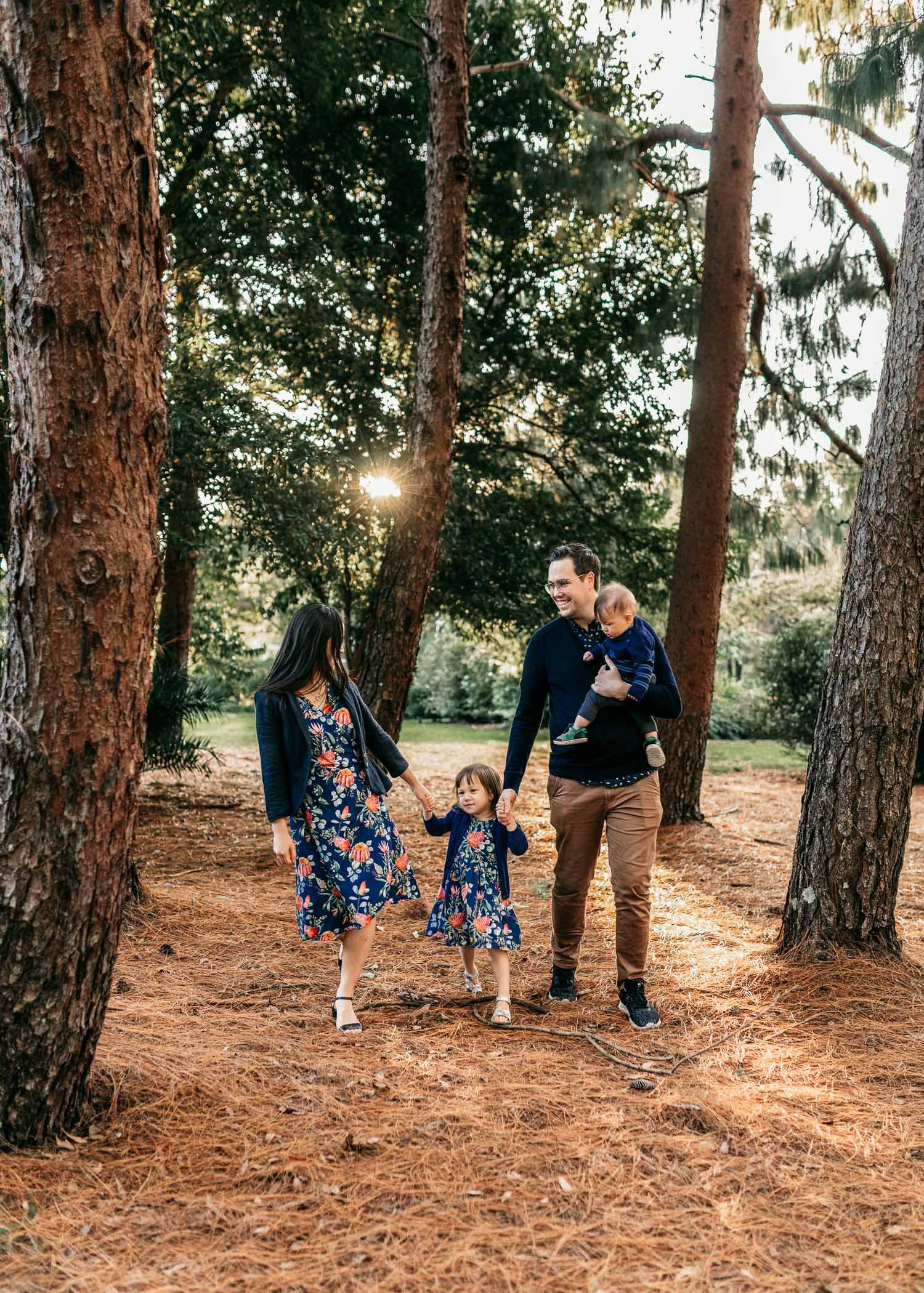 Family walking through magical forest.jpg