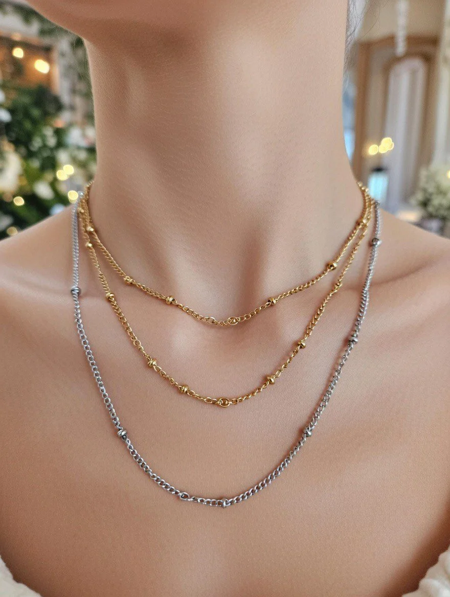 Beaded station chain Waterproof