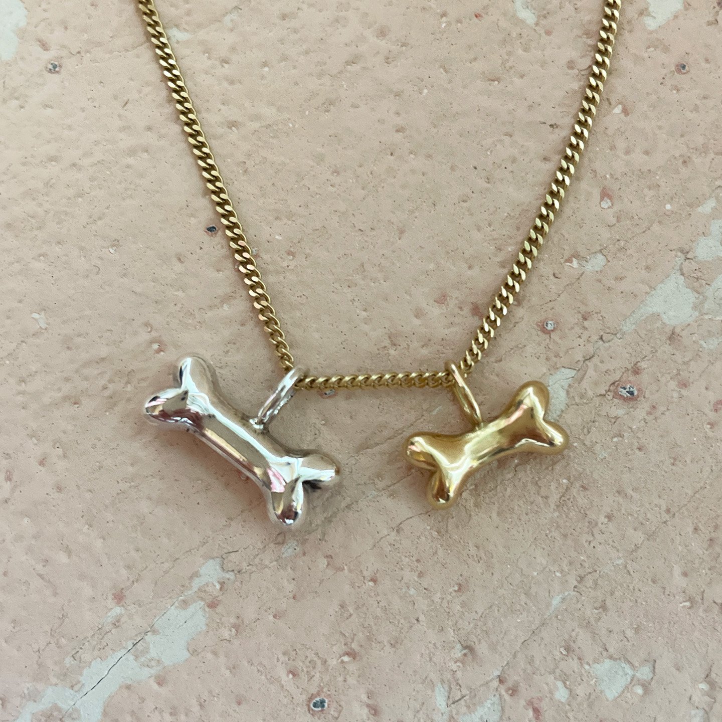 Personalized Gold Dog Charm Necklace - Custom Engraved Pet Jewelry for Dog  Lovers — JustJaynes - Sterling Silver Jewelry