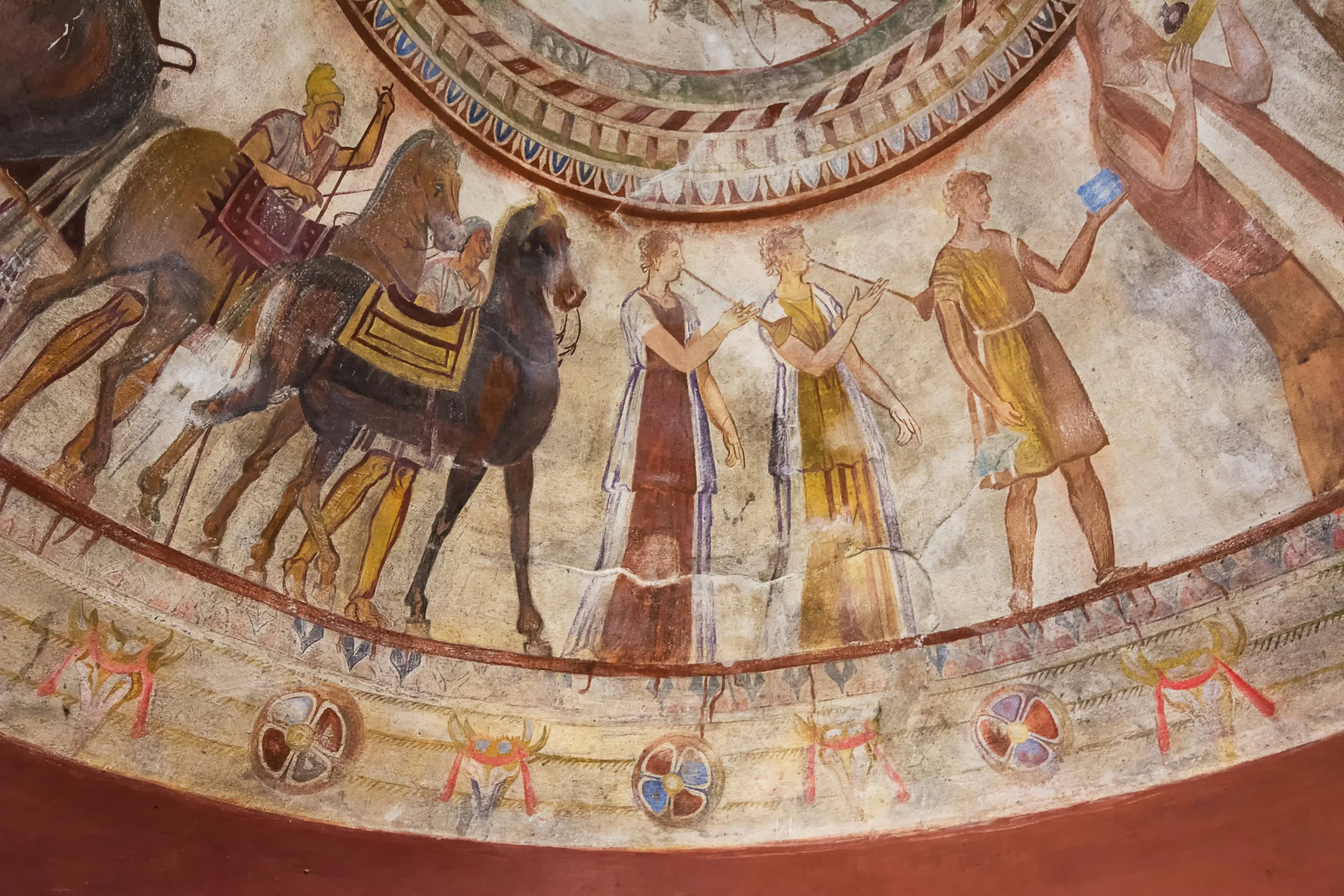 tomb of a Thracian king in Kazanlak Bulgaria (1).jpg