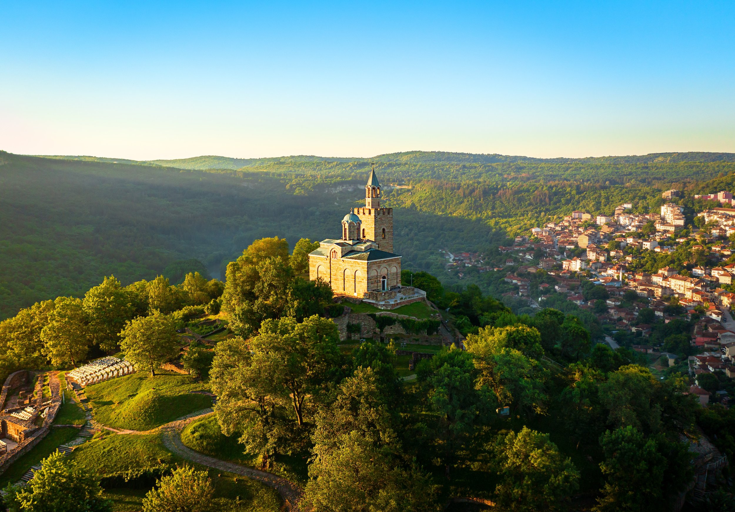 Tsarevets Fortress Veliko Tarnovo Bulgaria.jpg