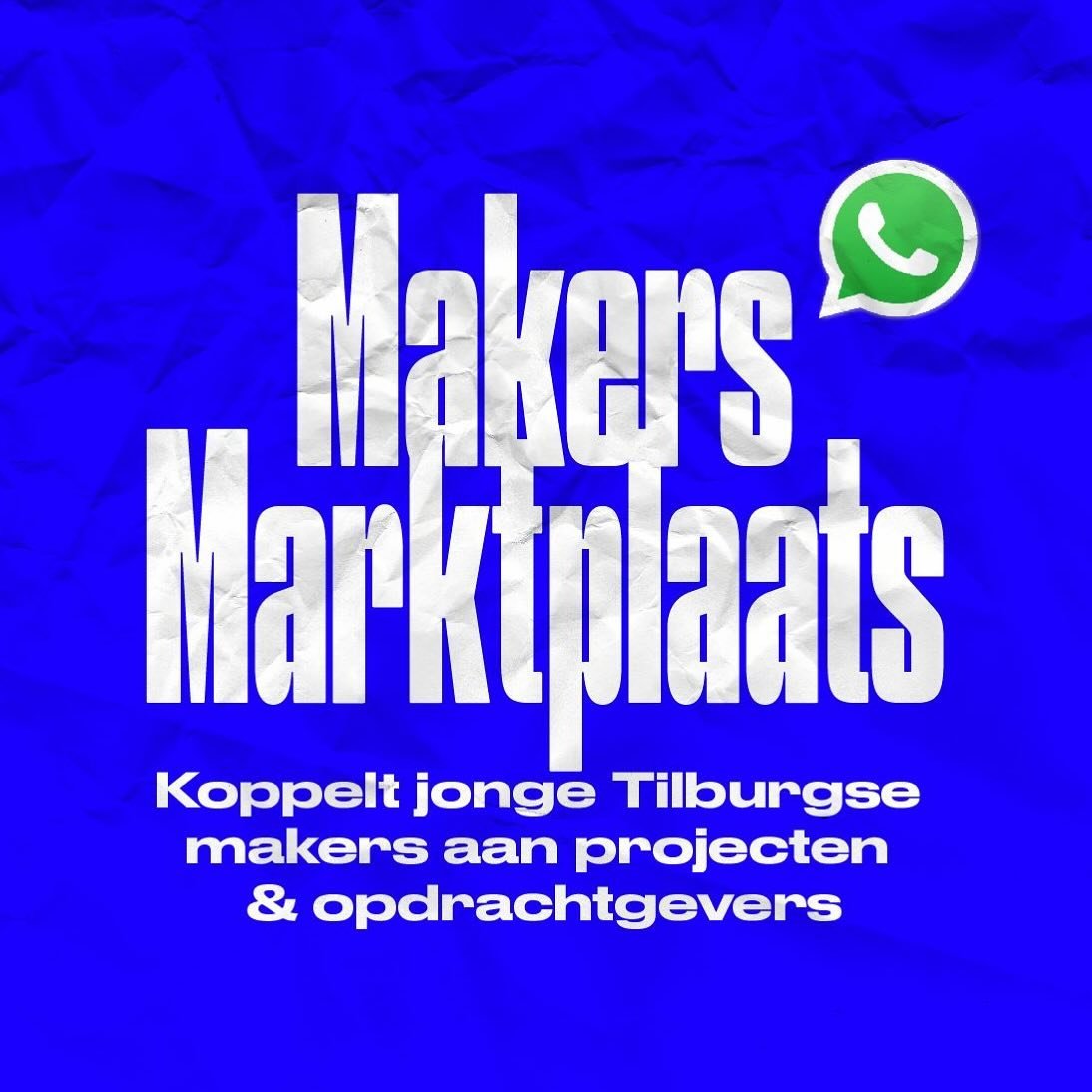 𝐁𝐞𝐠𝐢𝐧 𝐭𝐞 𝐠𝐮𝐧𝐧𝐞𝐧 🤝 Er is genoeg jong talent in Tilburg Noord en daarbuiten, maar opdrachtgevers weten ze niet altijd te vinden. Studio Noord lanceert de Marktplaats die beginnende jonge Tilburgse makers koppelt aan opdrachtgevers en proj