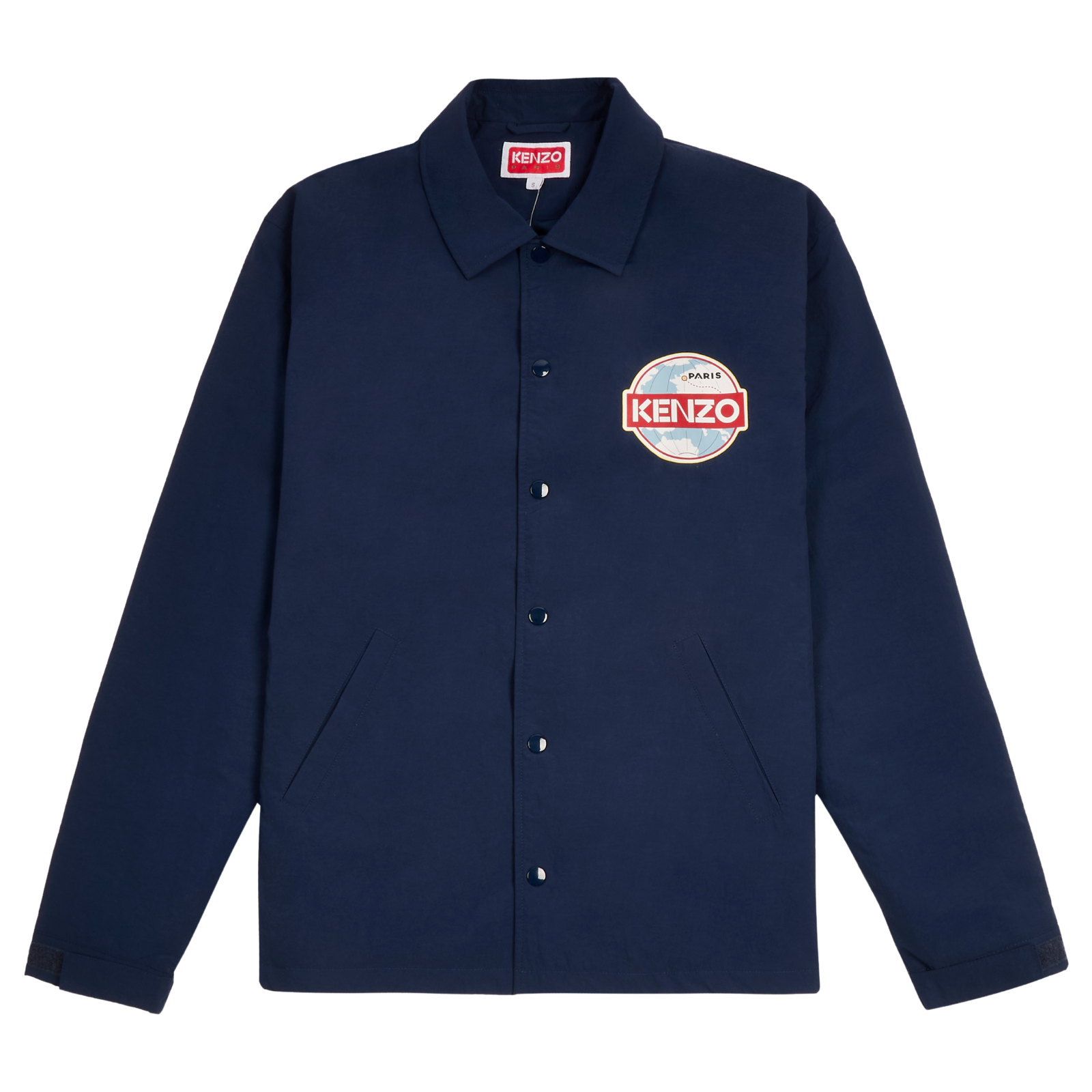 KENZO Logo Globe Padded Coach Jacket