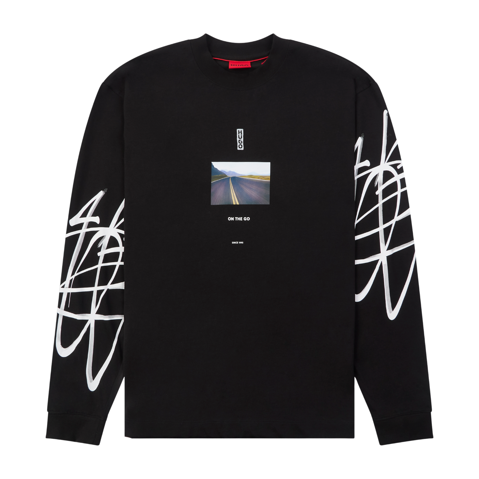 Hugo Boss T-Shirt With Streetwear Artwork