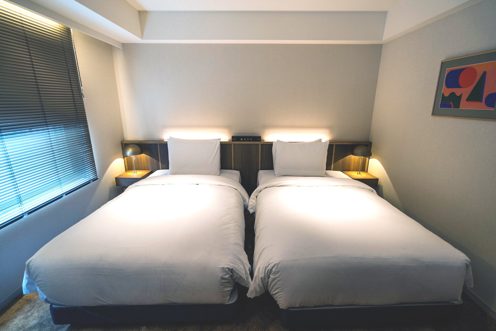 Deluxe Twin room beds