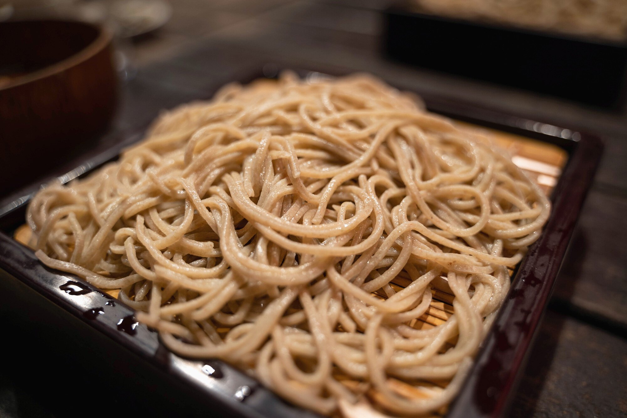 Soba noodles