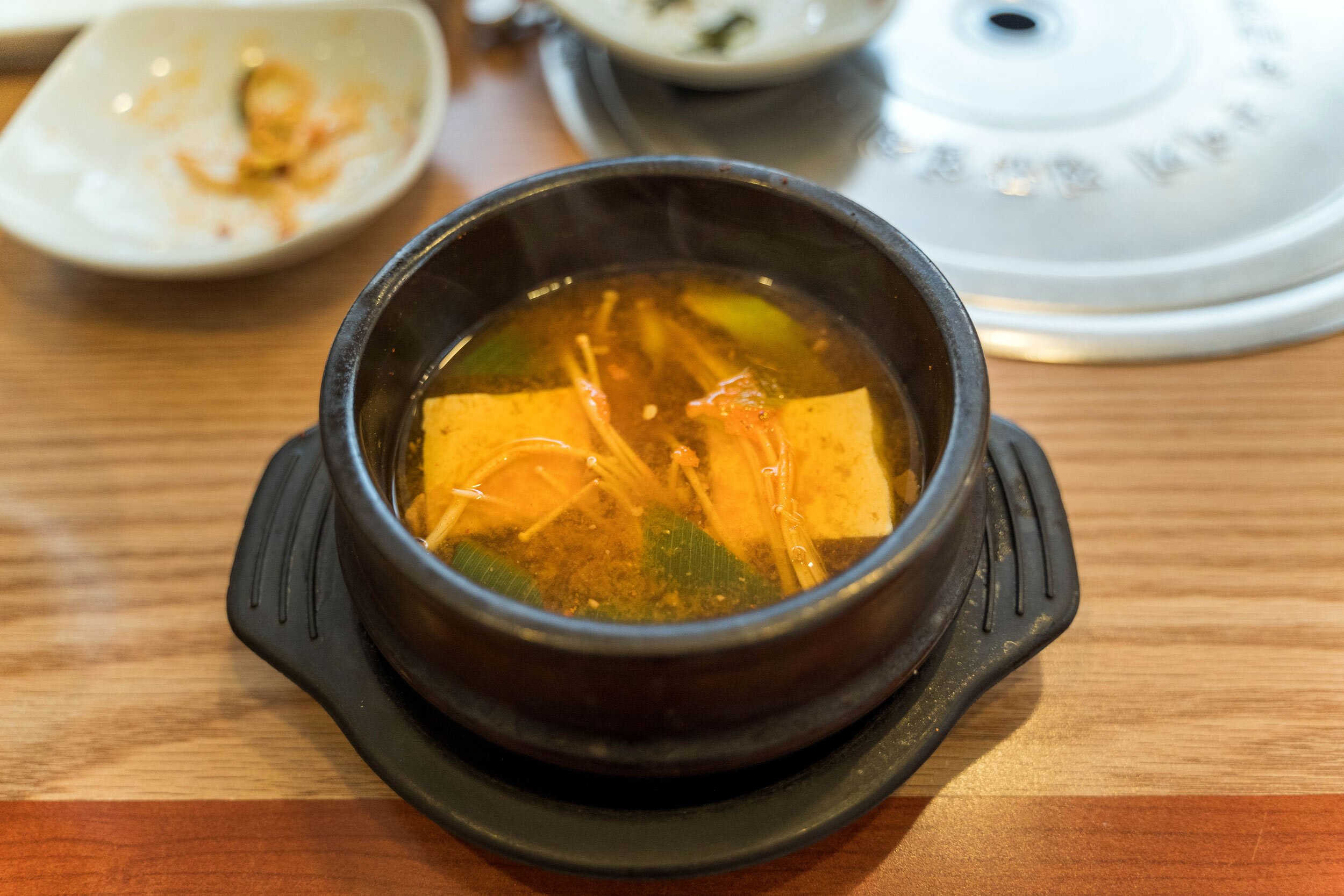 Tofu soup