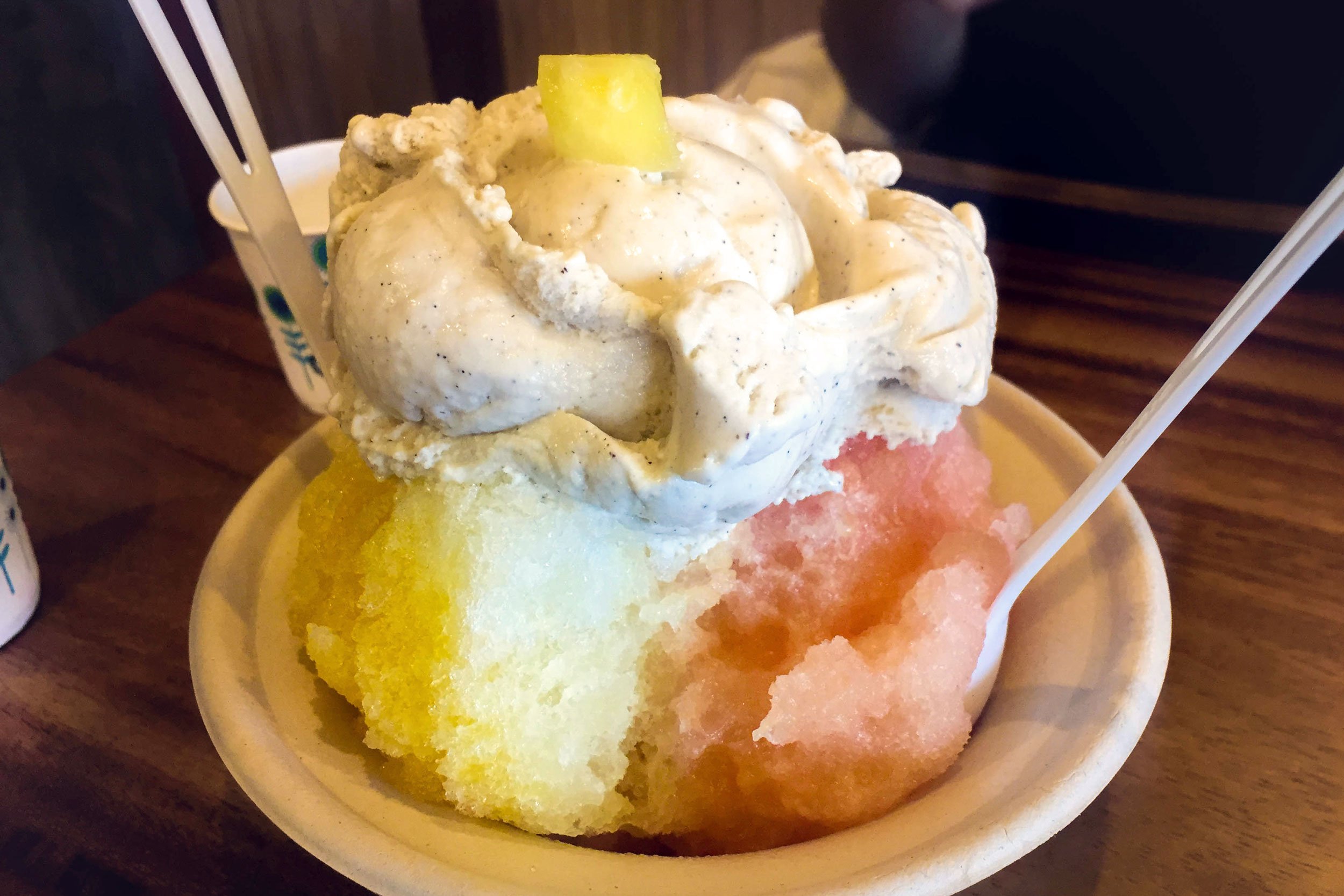 Lilikoi &amp; Li-Hing shave ice