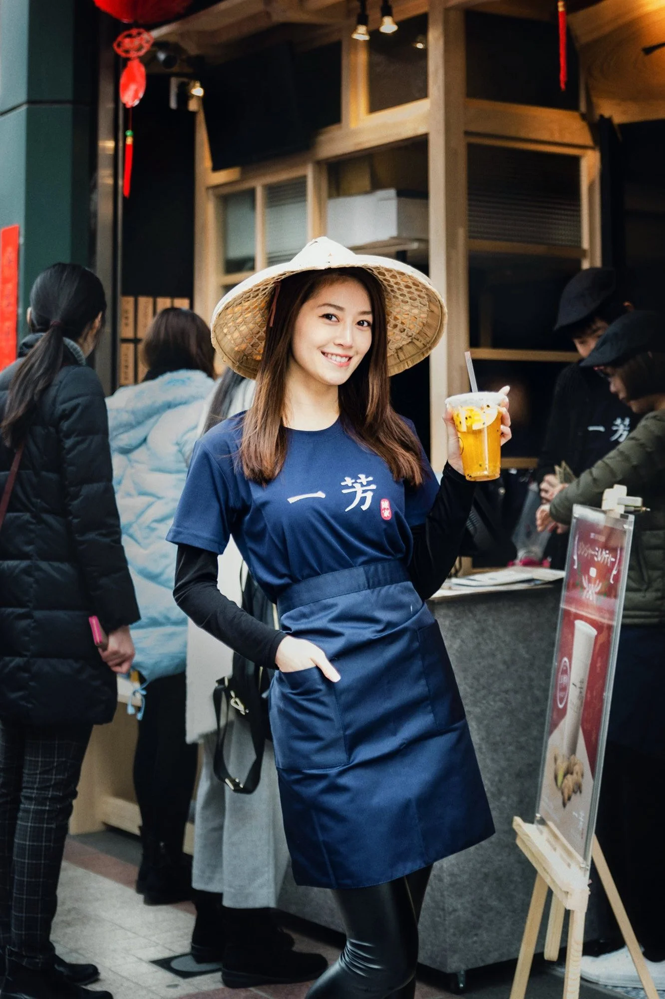 Yi Fang Taiwan Fruit Tea pre-opening in Asakusa, Tokyo