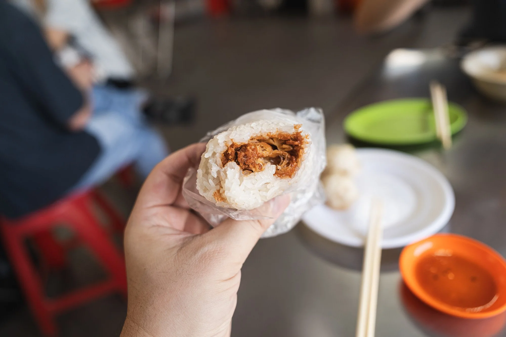 Taiwanese rice ball