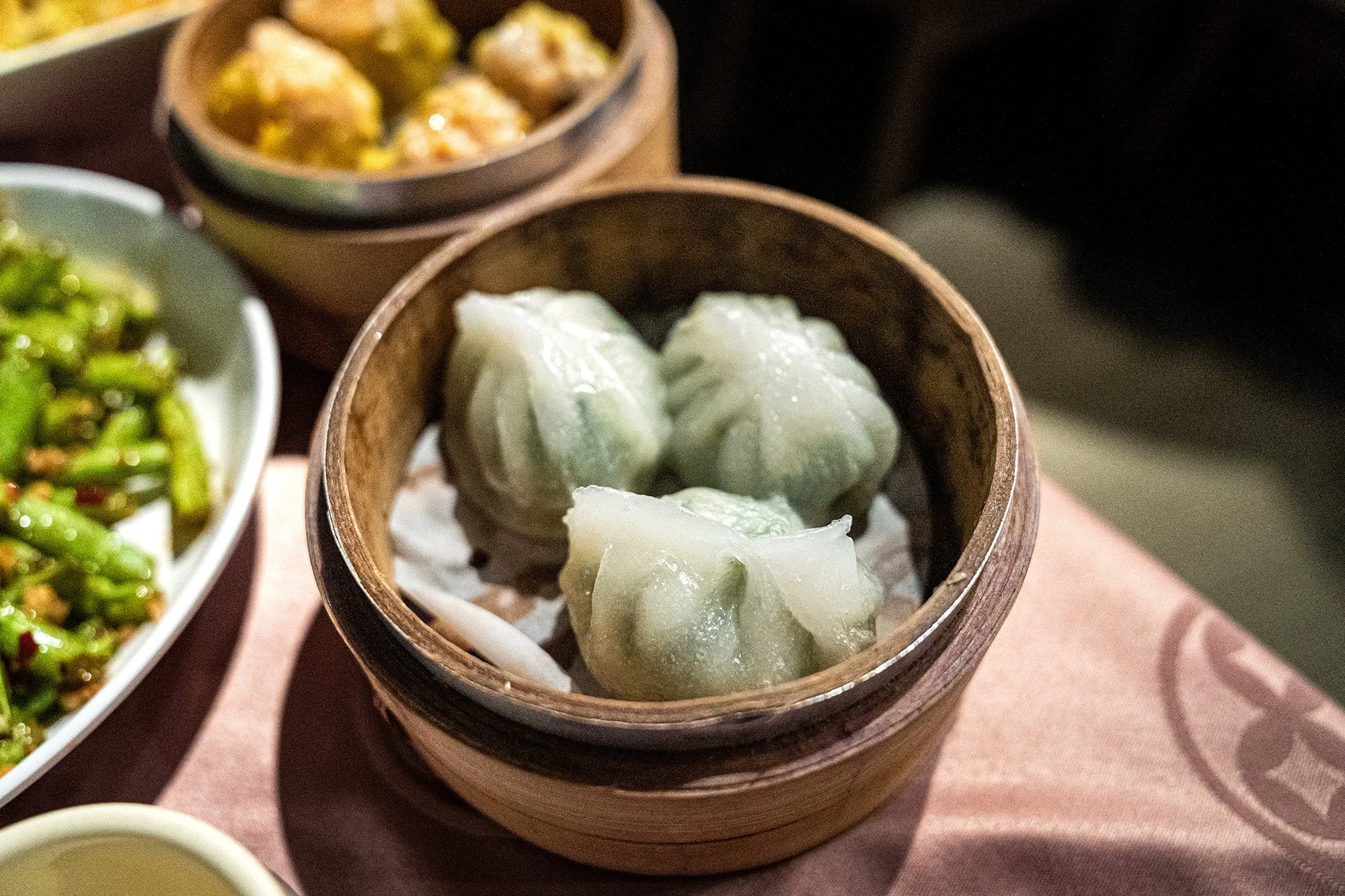 Chive dumplings