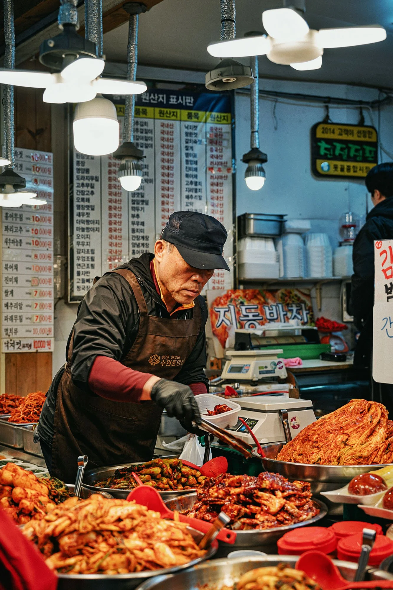 Kimchi stall